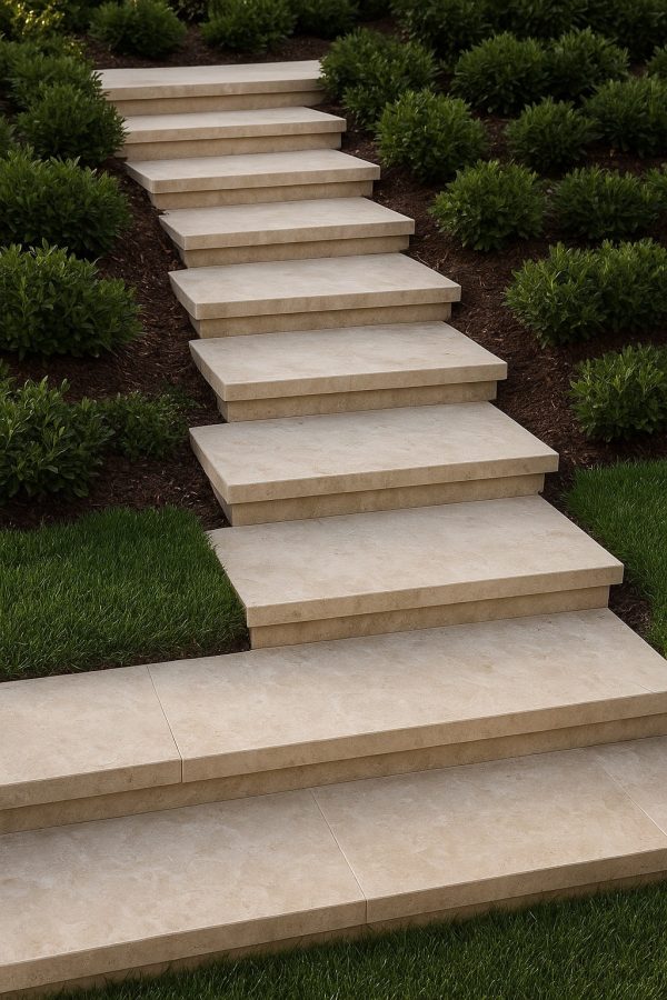 کاربرد سنگ لایبید در محوطه سازی برای باغ