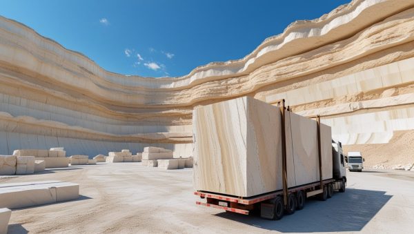 انتخاب سورت و فرآوری مناسب تراورتن رامشه برای پروژه ساختمانی