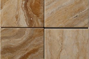 مقایسه انواع فرآوری سنگ تراورتن طرق: پولیش، هوند، چرمی و بوش همر